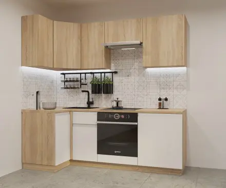 Дуб сонома Тальк Лайн - 9 (1000х2200 мм)