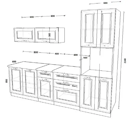 Белый Вегас - 3 (2400 мм)