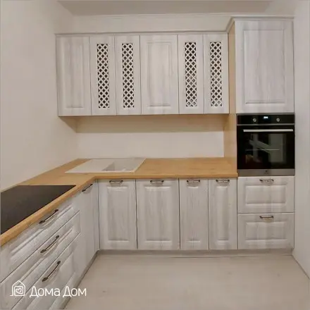 Кухня Рустик молочный