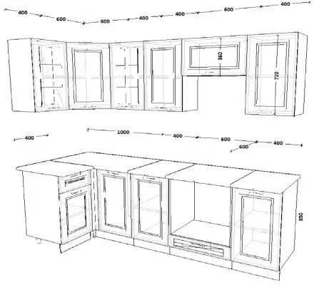 Белый Вегас - 5 (1000х2400 мм)