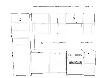 Белый глянец - 16 (2200 мм)
