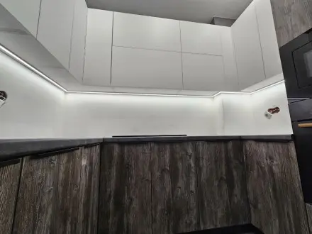 Кухня Бучард Софт серый