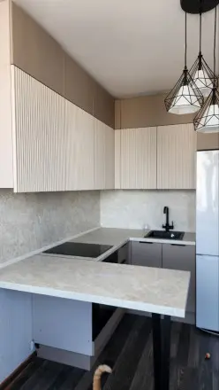 Кухня Софт Мокко Софт Латте 1