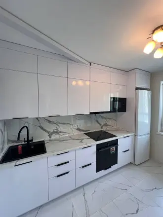 Кухня Белый глянец 4