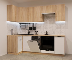 Дуб сонома Тальк - 10 (1000х2450 мм)  