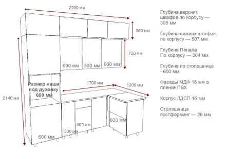 Аликанте - 16 (2300х1200 мм)